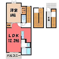 東武宇都宮線 西川田駅 徒歩9分 3階/-