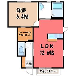 ファミール D 1階
