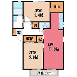 東武宇都宮線 西川田駅 徒歩10分