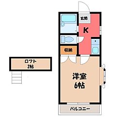 JR東北本線 雀宮駅 徒歩23分