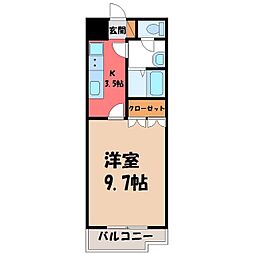 JR日光線 鹿沼駅 徒歩17分