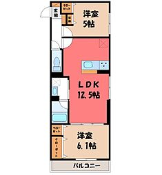 宇都宮芳賀ライトレール線 東宿郷駅 徒歩8分 2階/-