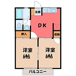 JR東北本線 宇都宮駅 バス20分 東高校前下車 徒歩5分