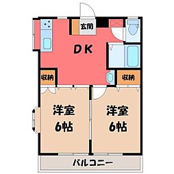 東武宇都宮線 東武宇都宮駅 徒歩24分