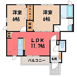 真岡鐵道 北真岡駅 徒歩28分 1階/-