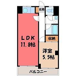 JR日光線 鹿沼駅 徒歩22分