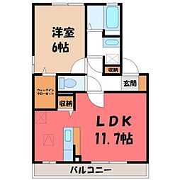 JR東北本線 宇都宮駅 バス20分 航空学校前下車 徒歩5分