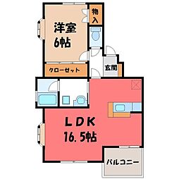 JR東北本線 宇都宮駅 バス15分 下栗団地西下車 徒歩1分