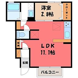 JR東北本線 宇都宮駅 バス33分 上戸祭小口下車 徒歩6分