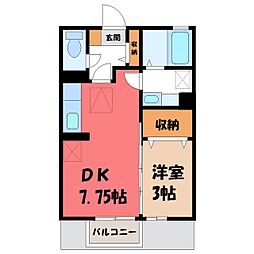 グランブルーム B 2階/-