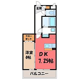 ロックパイン A 1階