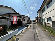 西側道路（南向き）