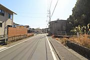 【前面道路】東側前面道路、南方面