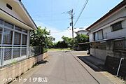 【前面道路】北側前面道路、東方面前面道路交通量少な目です！