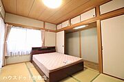 【1F和室】1Fに広々とした和室付き！主寝室や子供の遊び場やお昼寝スペースなど使い方いろいろです