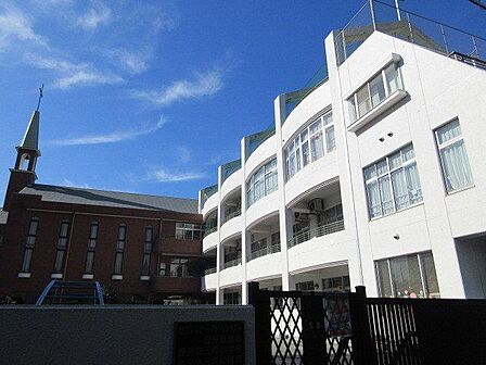 三育幼稚園・小学校 [三育幼稚園・小学校]校訓 「だから、人にしてもらいたいと思うことは何でも、あなたがたも人にしなさい。」 600m