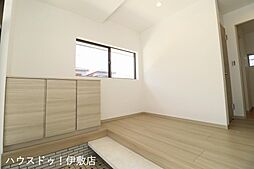 【ゆったりとした玄関】
