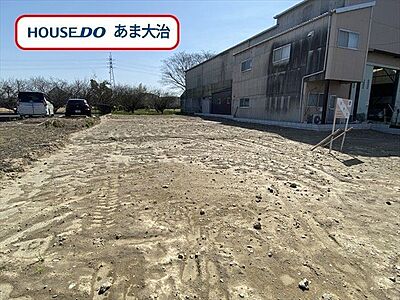 外観：大治町鎌須賀郷前に全2区画の建築条件なし土地が登場です。名古屋市営バス「新大正橋西」徒歩約5分、通勤通学も安心です。