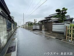 あま市七宝町桂宮附:前面道路