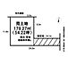 区画図：179.27m2（54.22坪）の北向きの土地♪建築条件無しのためお好きなハウスメーカーで建てられます♪