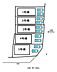 その他：【区画図】本物件は全5区画中の1号棟です！並列2台の駐車が可能で、来客時にも安心です♪前面道路が広く、車の出し入れがしやすい快適な区画で、日々の暮らしがよりスムーズになります！