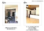 弊社では中古物件のリフォームも幅広く対応しております！クロスの張替え等の軽微な手直しや、水回り、全体のリノベーションまでお気軽にご相談ください♪※弊社のリフォーム事例です