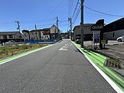 ★鴨田小学校★西側道路 北から南方向