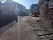 北側道路　東から西