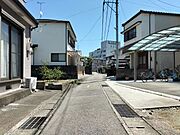 北側道路 西から東方向