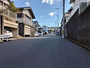 西側道路 北から南方向