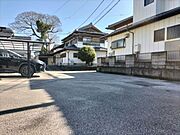 北側道路 西から東方向