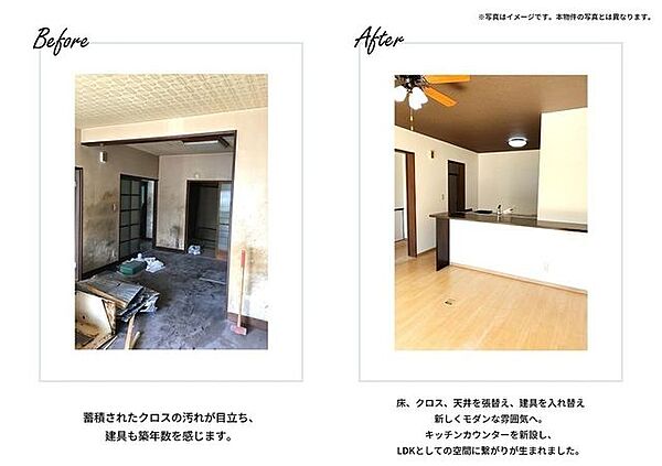 リビング/ダイニングを拡大表示