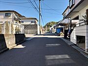 北側道路 西から東方向