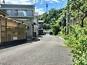 西側道路 北から南方向