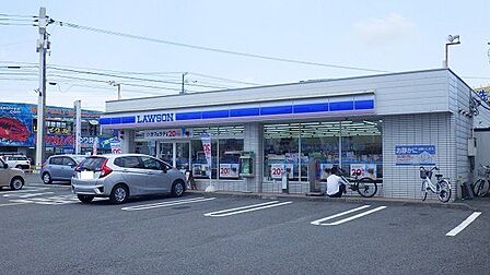 ローソン高知高須店 350m
