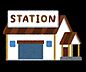 周辺：ごめんはなり線【夜須】駅 600m