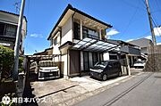 南向き道路【敷地面積153.36m2(46.39坪)】駐車2台分！