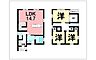 間取り：3LDK+WIC、床暖房、エアコン、照明付き【建物面積76.54m2(23.15坪)】