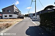 【前面道路】南向きの前面道路幅は約4.8ｍです！