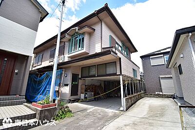 外観:東南向き道路【155.81m2(47.13坪)】建築条件なし!建物解体渡しです! 外観:東南向き道路【155.81m2(47.13坪)】建築条件なし!建物解体渡しです!