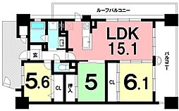 間取図画像 3LDK