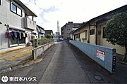 【前面道路】南向きの前面道路幅は約4ｍです！