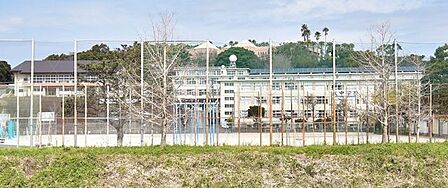 【鹿児島市立武中学校】は、武3丁目に位置する1947年創立の中学校です。令和3年度の生徒数は497人で、16クラスあります。校訓は「自主・協同・永続・健康」です。 1270m