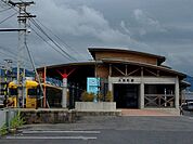 一畑電鉄北松江線大津町駅 1062m