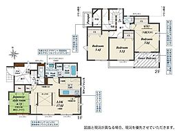 入野広々とした吹抜のある玄関