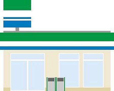 ファミリーマート松江大輪町店 450m