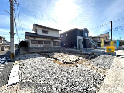 外観：小倉南区横代北町4丁目4LDK新築戸建て♪横代小まで徒歩約4分♪ドラッグコスモスまで徒歩約7分♪