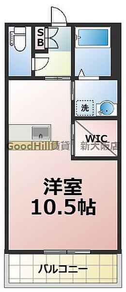 シャーメゾン満寿 ｜大阪府大阪市東淀川区大桐3丁目(賃貸アパート1R・1階・28.24㎡)の写真 その2