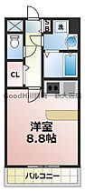 Doクレスト新大阪  ｜ 大阪府大阪市東淀川区東中島1丁目15-15（賃貸マンション1R・2階・24.39㎡） その2