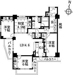 間取図画像 4LDK